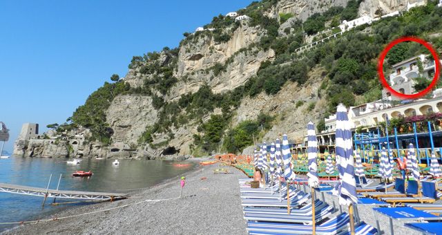 Positano La Dolce Vita Residence - Fornillo's beach view